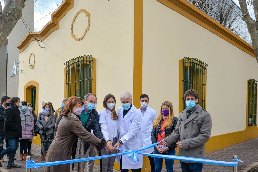 Juan Andreotti inauguró la ampliación del Hospital Oftalmológico Municipal
