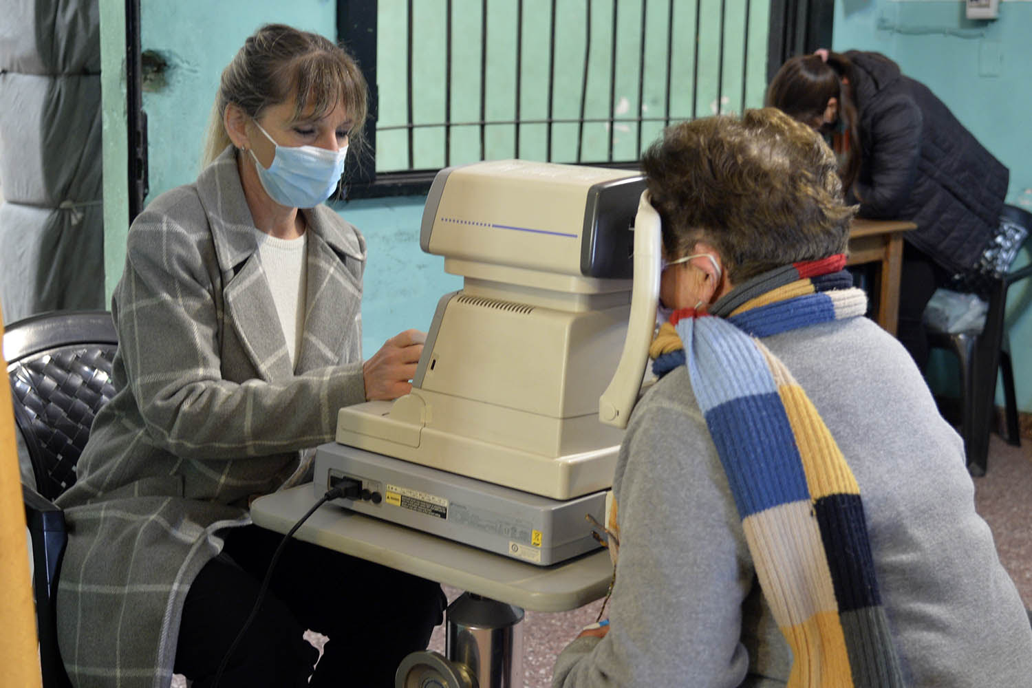 El Municipio de Tigre retoma los controles oftalmológicos para adultos mayores