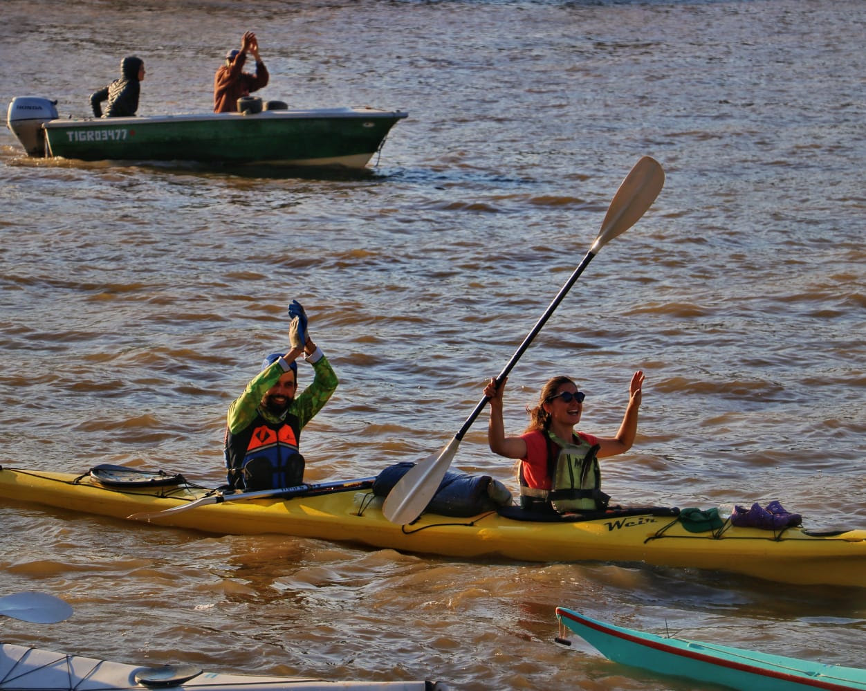 El Municipio de Tigre acompañó la travesía de kayakistas por los humedales