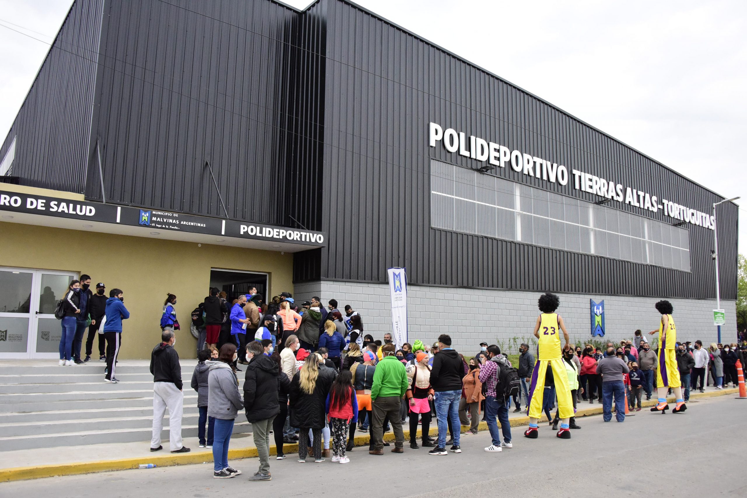 Se inauguró el polideportivo de Tierras Altas-Tortuguitas