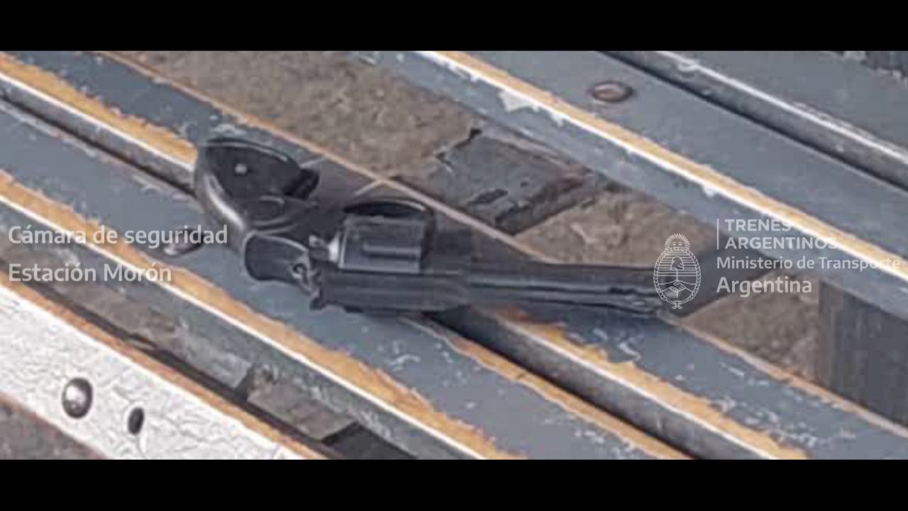 Un individuo intentó robar en el tren y fue detenido por llevar un arma de fuego