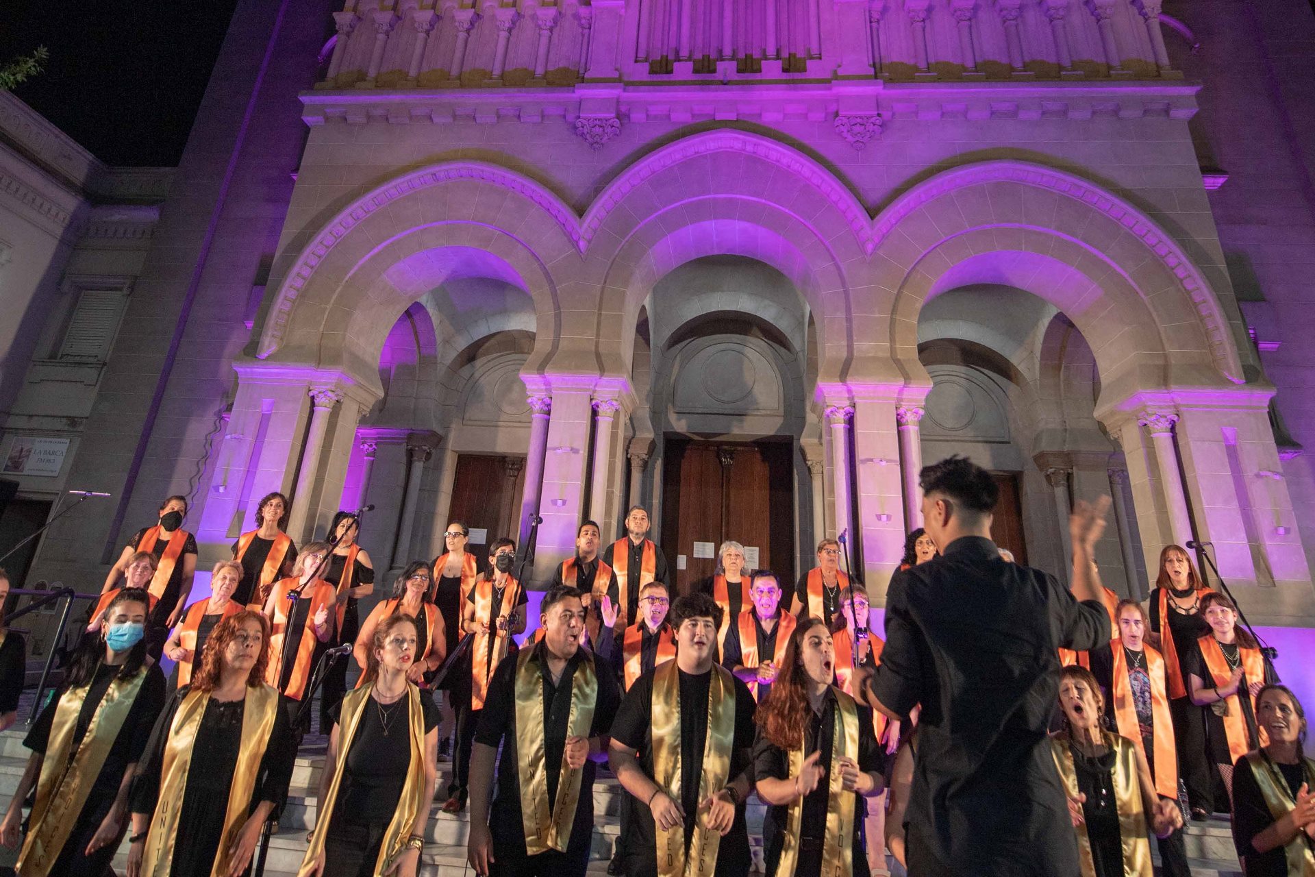 San Fernando disfrutó un Concierto Navideño de Coros Gospel