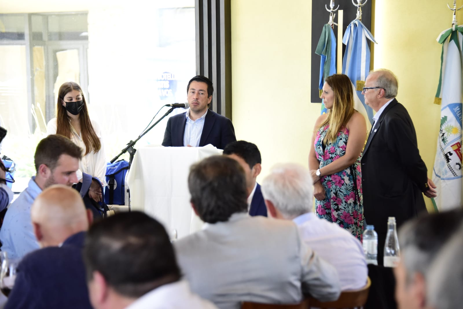 Leo Nardini y Noe Correa asistieron al almuerzo anual 2021 de CEPIMA  