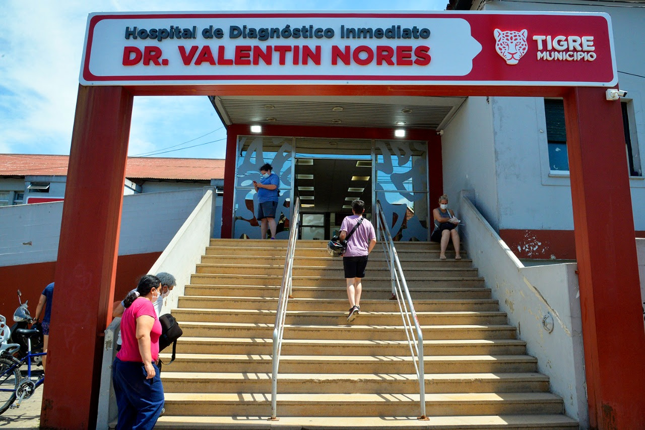 Covid-19: El Municipio de Tigre incorporó un nuevo centro de test rápidos y PCR en el HDI “Dr. Valentín Nores”