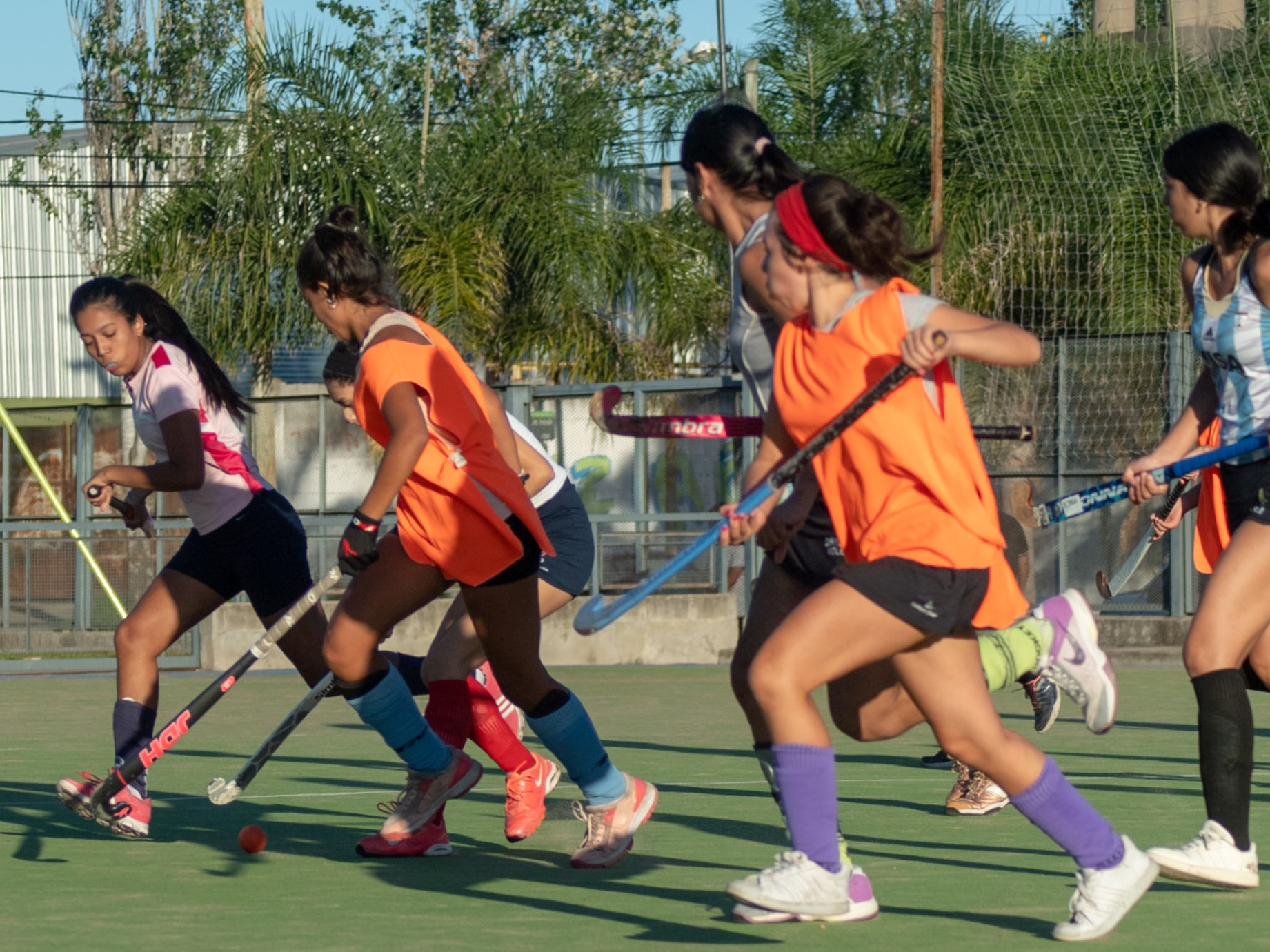 El Hockey es cada vez más practicado en los Polideportivos de San Fernando