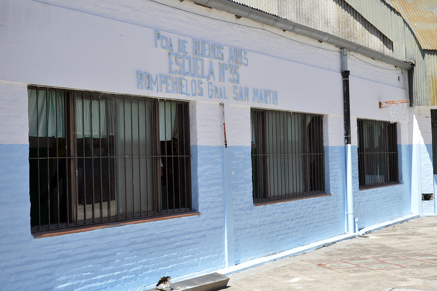 Julio Zamora supervisó la obra del nuevo edificio de la secundaria N°19 y trabajos de infraestructura escolar en distintos puntos de Tigre