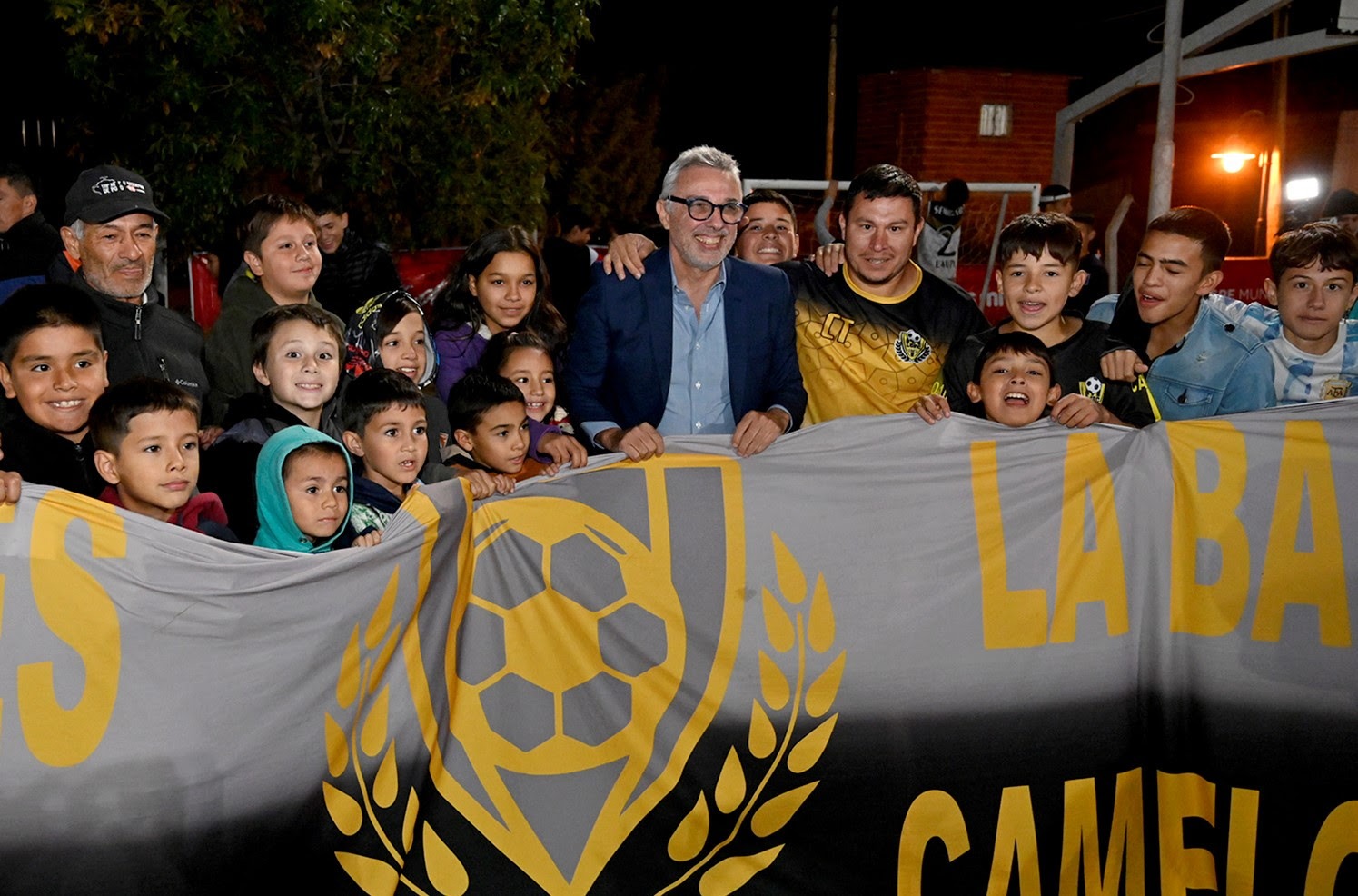 Julio Zamora participó de la apertura de la Liga de Baby Fútbol Infantil 2023 